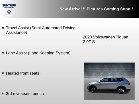 Used 2023 Volkswagen Tiguan S w/ Driver Assistance Package FWD image 12