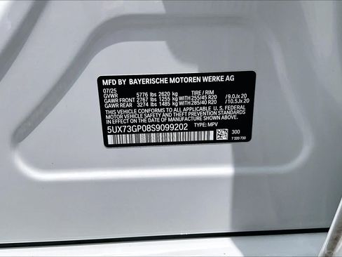 Certified 2025 BMW X3 M50 AWD/4WD image 34