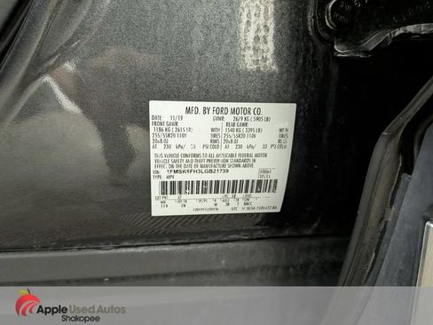 Used 2020 Ford Explorer Limited w/ Class III Trailer Tow Package AWD/4WD image 52