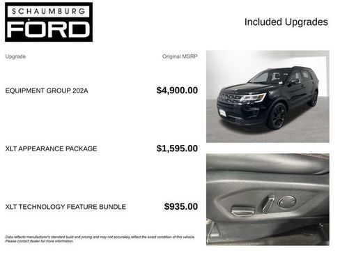 Used 2018 Ford Explorer XLT w/ Equipment Group 202A AWD/4WD image 4