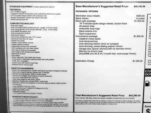 New 2026 Audi A3 2.0T Premium image 27