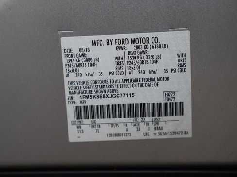 Used 2018 Ford Explorer 4WD image 38