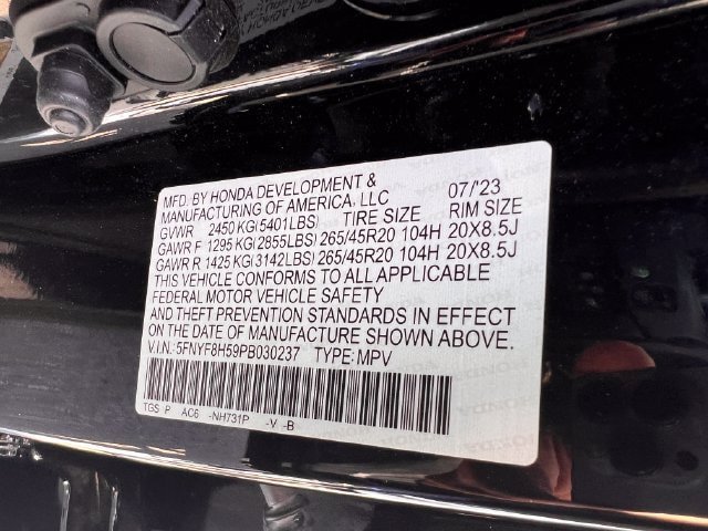 Used 2023 Honda Passport EX-L image 38