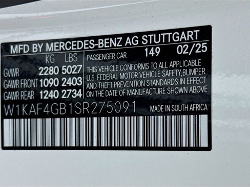 Certified 2025 Mercedes-Benz C 300 Sedan image 25