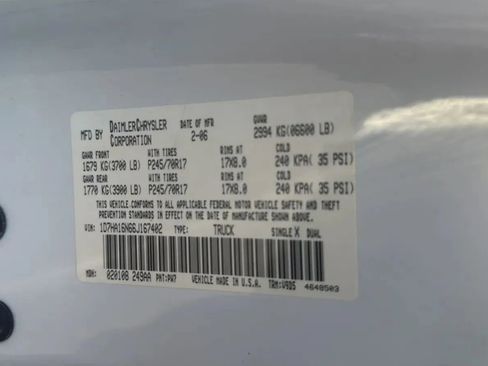 Used 2006 Dodge Ram 1500 Truck SLT RWD image 24