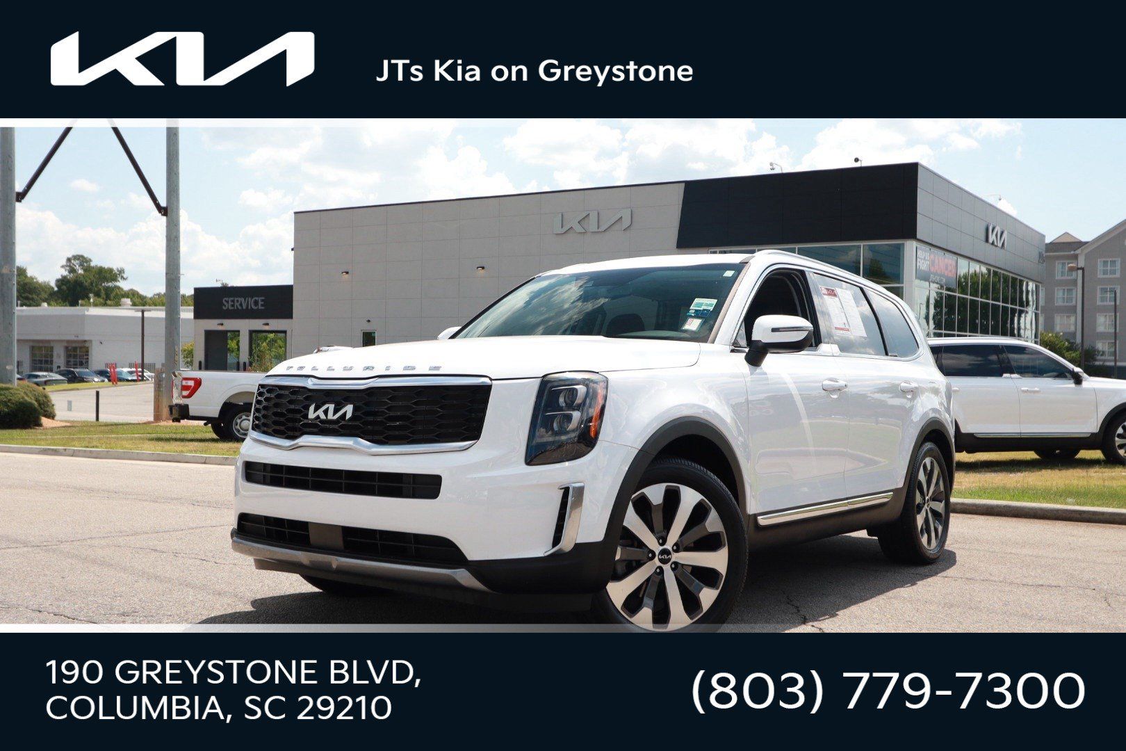 Used 2022 Kia Telluride EX w/ EX Premium Package FWD 360° Tour