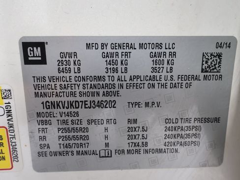 Used 2014 Chevrolet Traverse LTZ AWD/4WD image 22