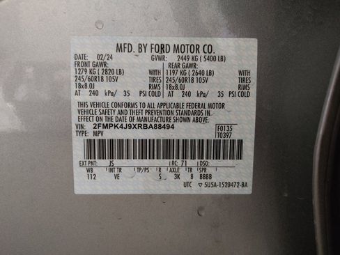 Used 2024 Ford Edge SEL image 33