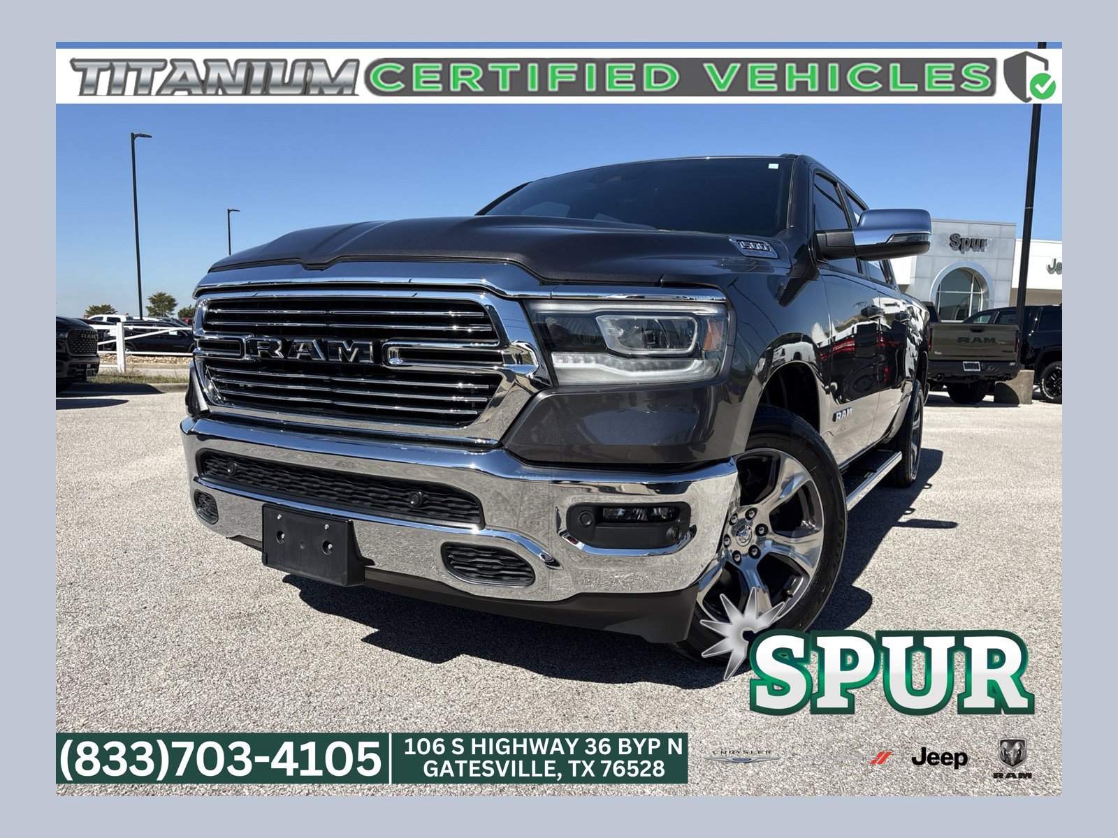 Used 2024 RAM 1500 Laramie RWD image 1