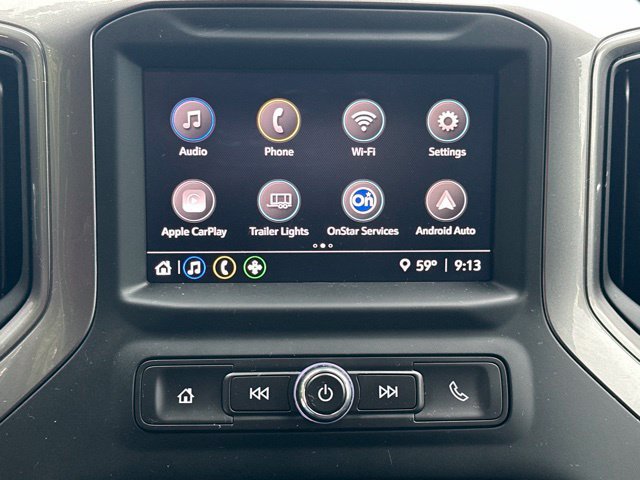 Used 2024 Chevrolet Silverado 1500 Custom w/ Turbomax Blackout Package AWD/4WD image 28
