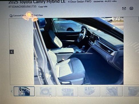 Used 2025 Toyota Camry LE FWD image 13
