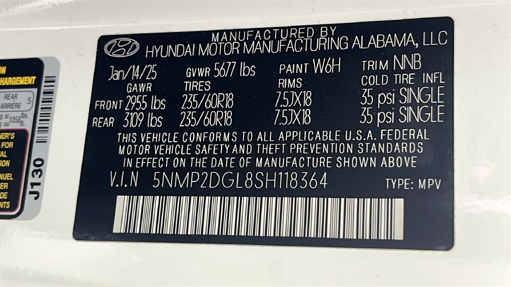 Used 2025 Hyundai Santa Fe SEL AWD/4WD image 51