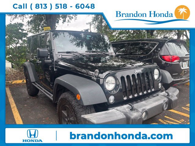 Used 2016 Jeep Wrangler Unlimited Sport w/ Quick Order Package 24S AWD/4WD image 1