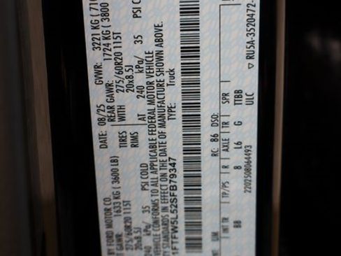 New 2025 Ford F150 Lariat w/ Equipment Group 502A High image 49