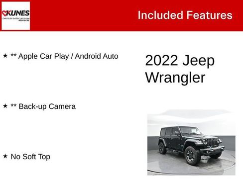 Used 2022 Jeep Wrangler Unlimited Rubicon 4xe w/ Steel Bumper Group AWD/4WD image 3