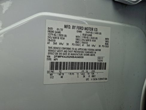 Certified 2022 Ford Edge SEL w/ Sport Appearance Package image 25