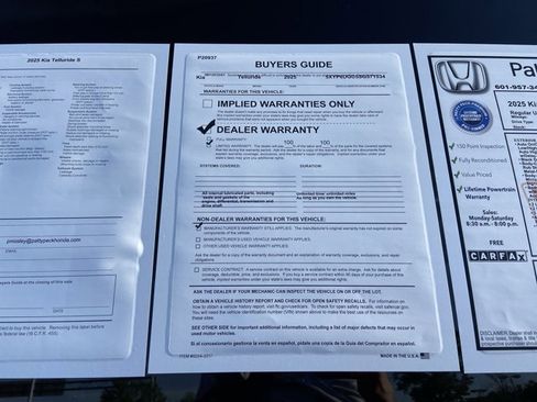 Used 2025 Kia Telluride S image 5