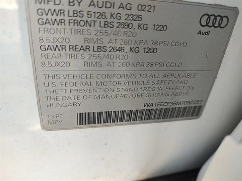 Used 2021 Audi Q3 2.0T Premium Plus w/ Premium Plus Package image 37