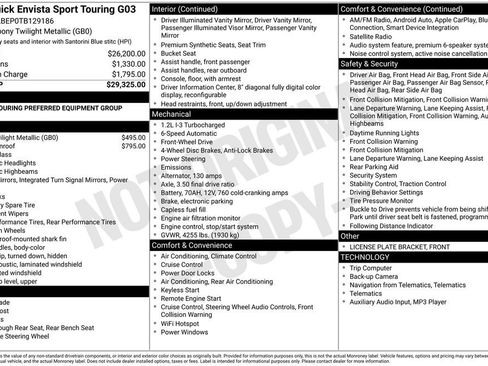 New 2026 Buick Envista Sport Touring image 2
