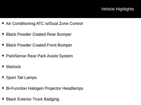 Used 2022 RAM 1500 Warlock w/ Electronics Group RWD image 6