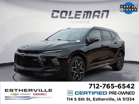 Certified 2024 Chevrolet Blazer RS w/ Driver Confidence II Package image 1
