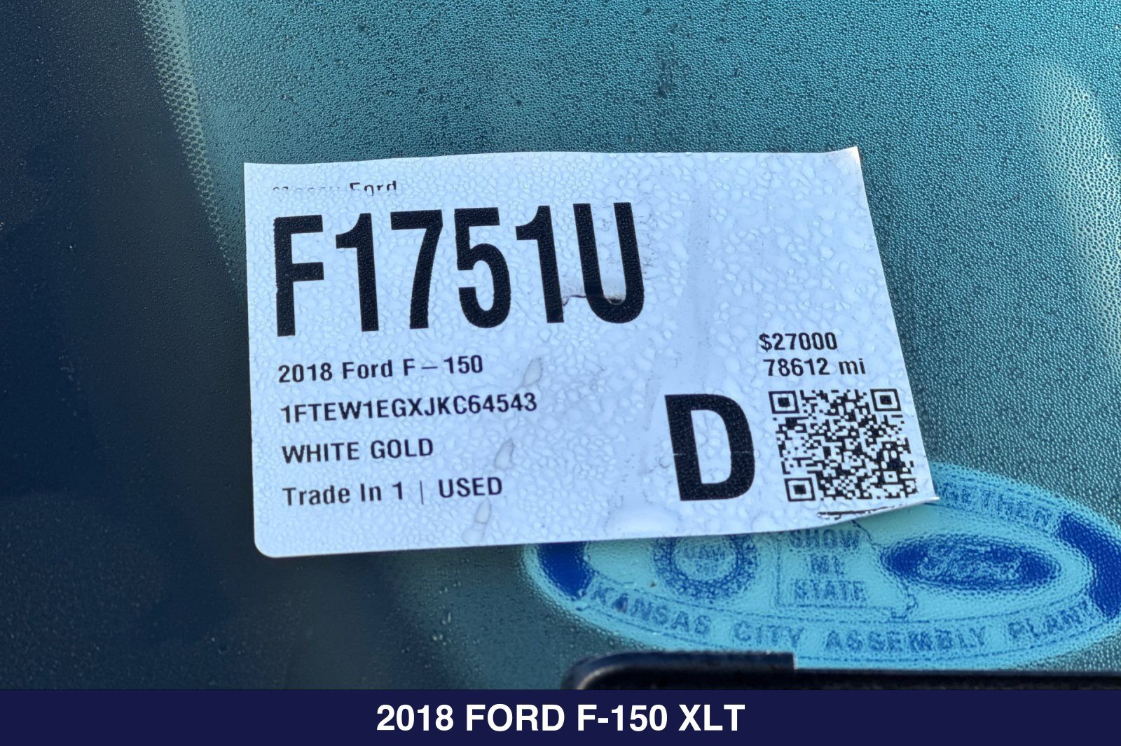 Used 2018 Ford F150 XLT w/ Equipment Group 302A Luxury AWD/4WD image 2