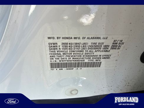 Used 2019 Honda Pilot Elite image 25