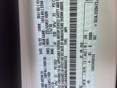 Used 2022 Ford Escape SE w/ Convenience Package image 35