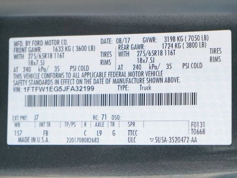 Used 2018 Ford F150 XLT w/ Equipment Group 302A Luxury image 51