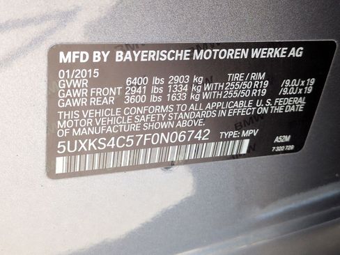 Used 2015 BMW X5 xDrive35d AWD/4WD image 35