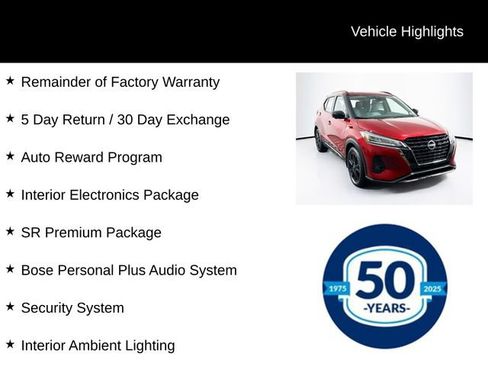 Used 2024 Nissan Kicks SR w/ SR Premium Package FWD image 8