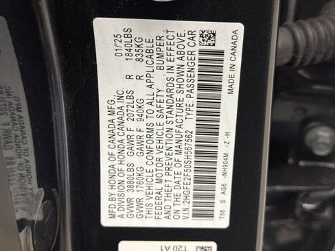 Used 2025 Honda Civic Sport image 21