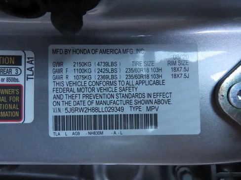 Used 2020 Honda CR-V EX-L image 28