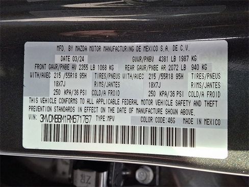 Used 2024 MAZDA CX-30 AWD 2.5 S w/ Select Sport Pkg image 27