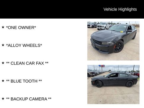 Used 2022 Dodge Charger SXT w/ Blacktop Package RWD image 4