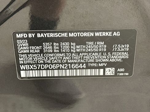 Used 2023 BMW X3 xDrive30i w/ Convenience Package w/ZPA AWD/4WD image 48