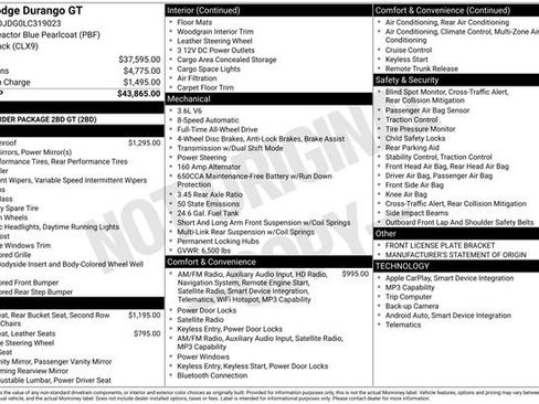 Used 2020 Dodge Durango GT image 13