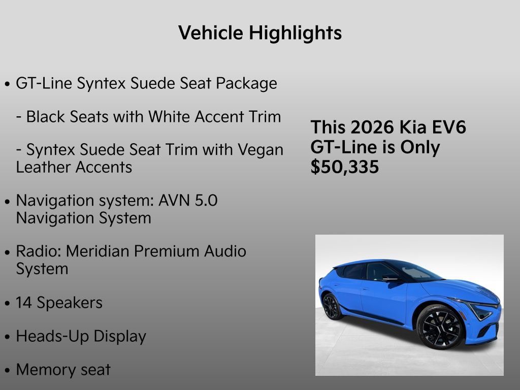 New 2026 Kia EV6 GT-Line AWD/4WD image 33