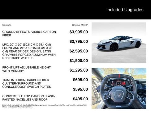 Used 2024 Chevrolet Corvette Z06 w/ Stealth Interior Trim Package image 5