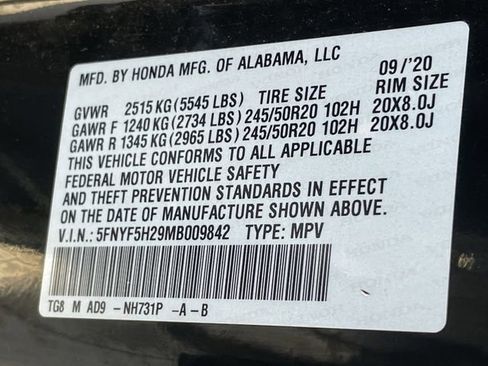 Used 2021 Honda Pilot Special Edition image 33