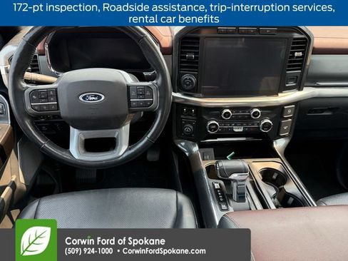 Used 2021 Ford F150 Lariat w/ Equipment Group 502A High AWD/4WD image 3