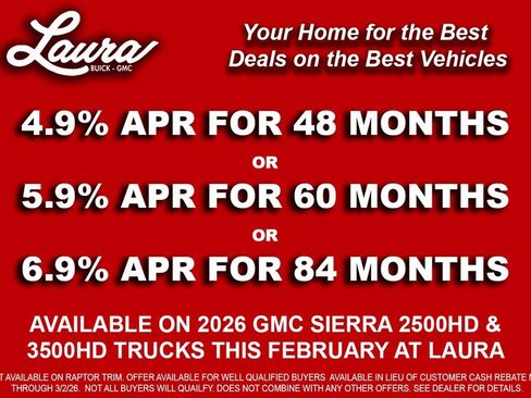 New 2026 GMC Sierra 2500 AT4 image 4