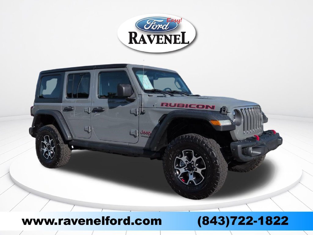 Used 2022 Jeep Wrangler Unlimited Rubicon w/ Steel Bumper Group AWD/4WD image 1