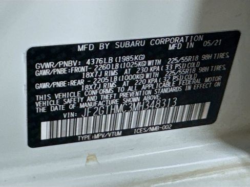 Used 2021 Subaru Crosstrek 2.5i Limited w/ Popular Package #4 AWD/4WD image 31