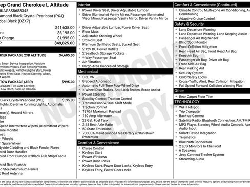 Used 2025 Jeep Grand Cherokee L Laredo AWD/4WD image 11