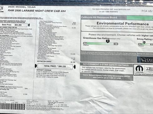 New 2026 RAM 2500 Laramie w/ Night Edition image 37