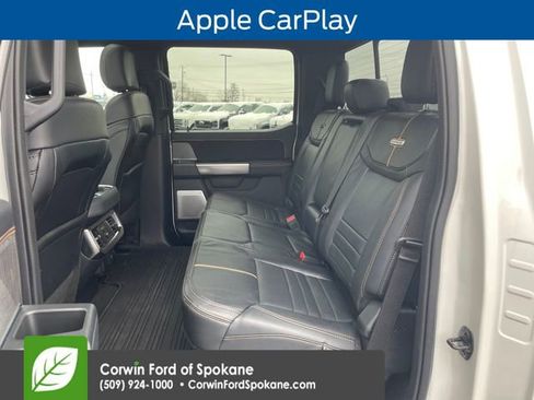 Certified 2024 Ford F450 Platinum w/ Camper Package image 14