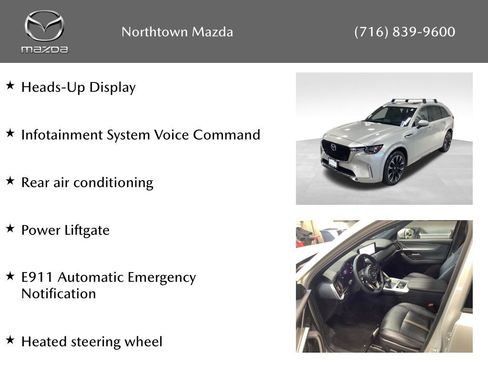 Certified 2025 MAZDA CX-90 3.3 Turbo S w/ Premium Package image 19