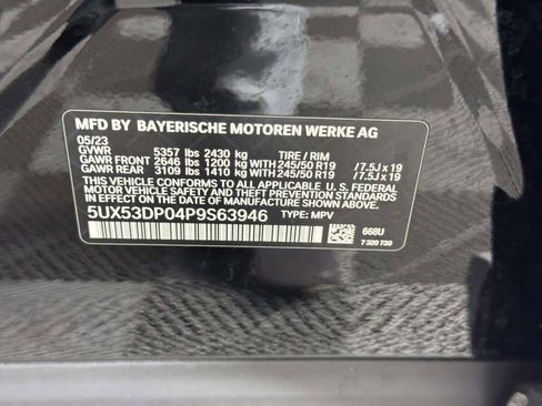 Used 2023 BMW X3 xDrive30i w/ Convenience Package AWD/4WD image 16