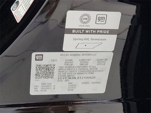 New 2026 Cadillac Vistiq Luxury w/ LPO, Floor Liner Package image 18